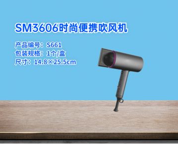 SM3606時(shí)尚便攜吹風(fēng)機(jī)